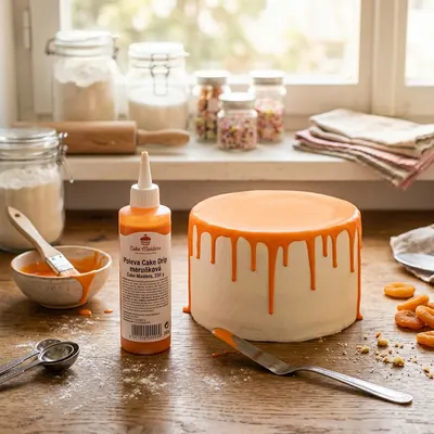 Poleva Cake Drip meruňková Cake Masters, 250 g