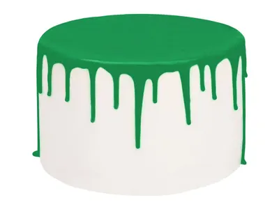 Poleva Cake Drip lesní zelená Cake Masters, 250 g
