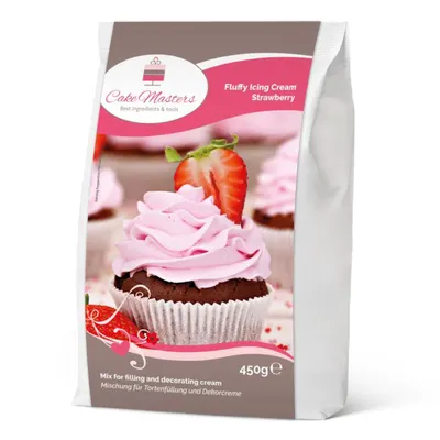 Směs na nadýchaný jahodový krém Cake Masters, 450 g