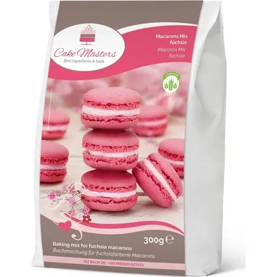 Směs na makronky fuchsiová 300 g