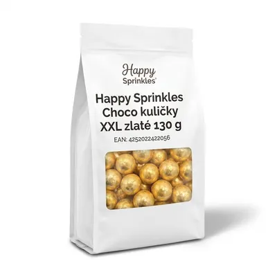 Choco kuličky XXL zlaté 130 g