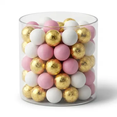 Choco kuličky XXL 130 g - čokoládové zdobení na dort