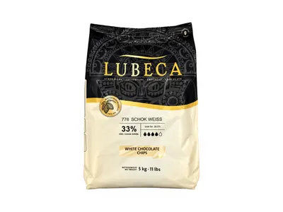 Čokoláda bílá Lubeca 33 % 5 kg