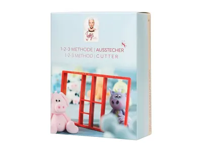 Dělící šablona Betty 1-2-3 na dort