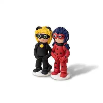 Cukrová figurka Miraculous, zápich na dort 8 cm
