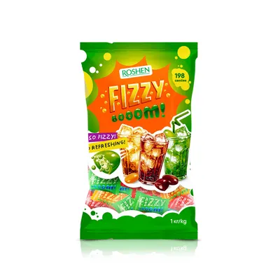 ROSHEN FIZZY filling boom bonbóny 1000g