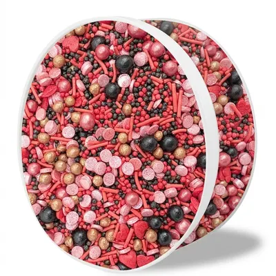 Cukrové zdobení Záblesk lásky, mix posypů, 80 g