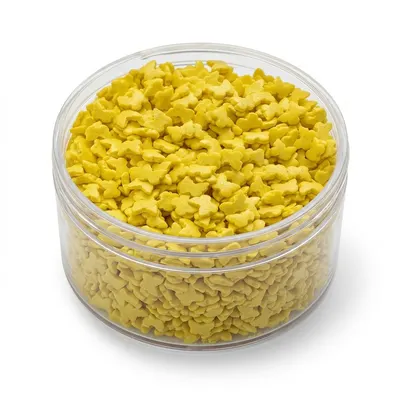 Cukrové zdobení žluté motýlky, 80 g