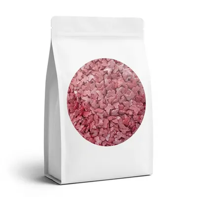 Cukrové zdobení červení metalický motýli, 80 g