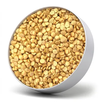 Cukrové zdobení zlaté konfety, 80 g