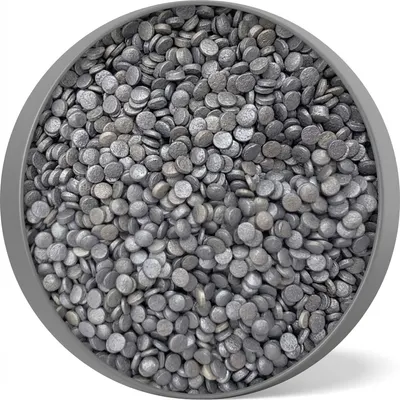 Cukrové konfety stříbrné, 80 g