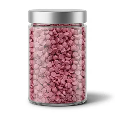 Cukrové zdobení růžové konfety, 80 g