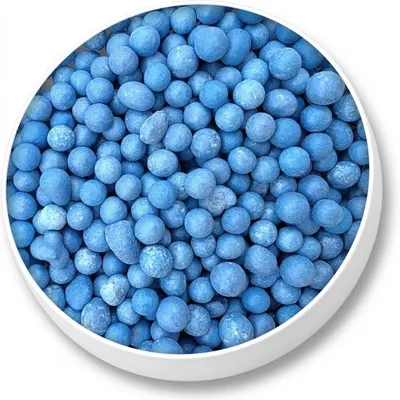 Cukrovo-rýžové perly modré 7 mm 80 g