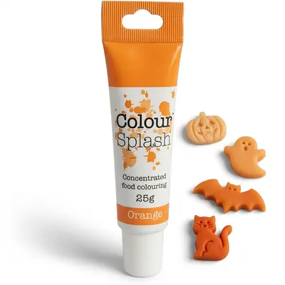 Gelová barva oranžová 25 g