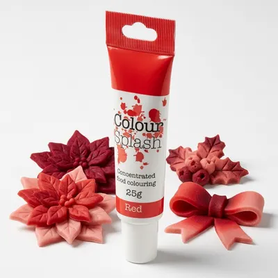 Gelová barva červená 25 g