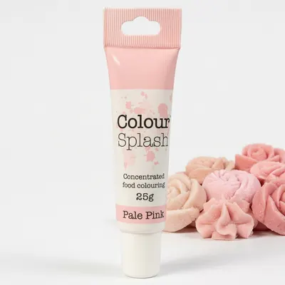 Gelová barva světle růžová 25 g