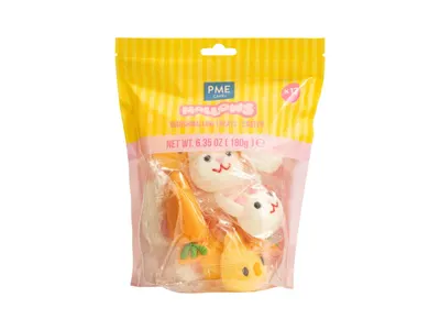 Velikonoční marshmallows zajíčci, kuřátka a mrkvičky 12 ks
