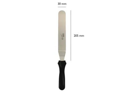 Cukrářská paleta prohnutá 33 cm, šířka 3 cm
