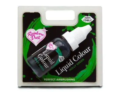 Airbrush barva Holly Green, zelená, 16 ml