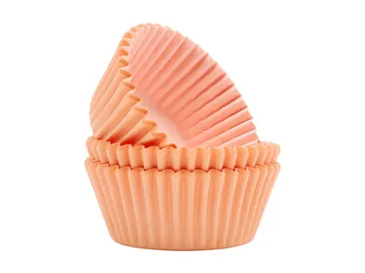 PME košíčky na muffiny světle oranžové, 60 ks