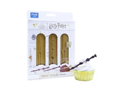 Harry Potter forma na kouzelnickou hůlku, sada 3 forem