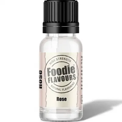 Přírodní koncentrované aroma růže 15 ml