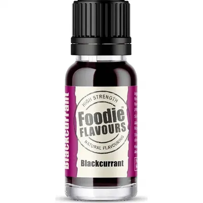 Přírodní koncentrované aroma černý rybíz 15 ml