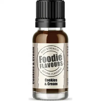 Přírodní koncentrované aroma sušenka a krém 15 ml