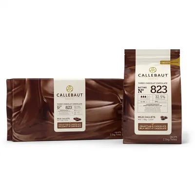 Mléčná čokoláda Callebaut 823 33,6 % 2,5 kg