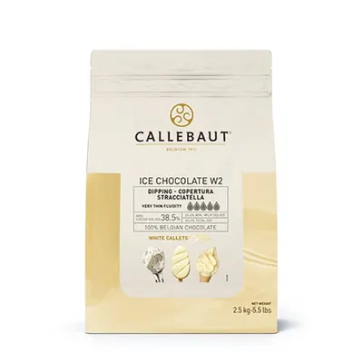 Bílá čokoláda na polévání Ice Callebaut 2,5 kg
