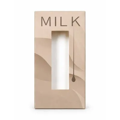 Krabička na čokoládu s okénkem Milk, 16,5 x 8,5 x 1,7 cm