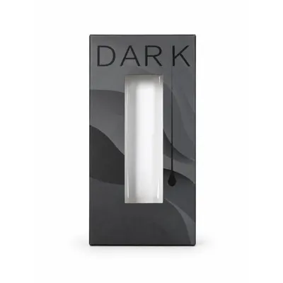Krabička na čokoládu s okénkem Dark, 16,5 x 8,5 x 1,7 cm