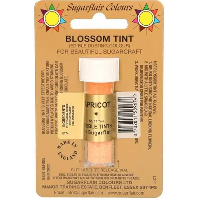 Jedlá prachová barva meruňková apricot Sugarflair 7 ml