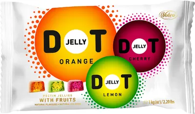 VOBRO Jelly Fruits Želé ovocné 1 kg
