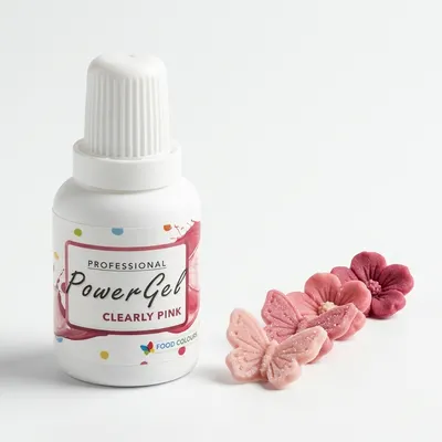 Gelová barva čistě růžová (Clearly Pink) 20 g