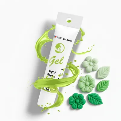 Gelová barva světle zelená (Light Green) 30 g