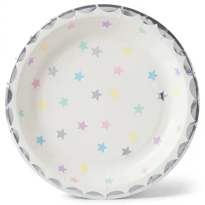 Talíře Unicorn - hvězdy, průměr 18 cm