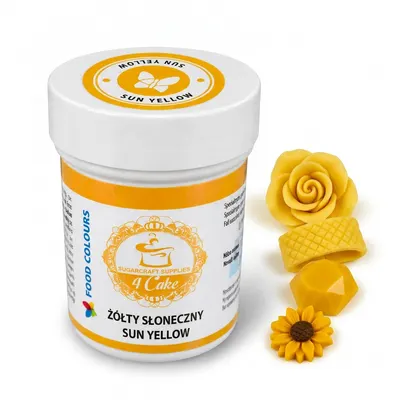 Gelová barva zářivě žlutá (Sun Yellow) 35 g