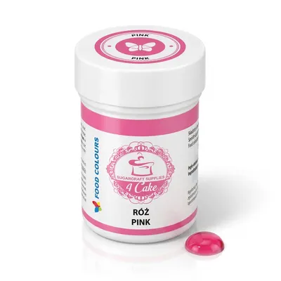 Gelová barva růžová (Pink) 35 g