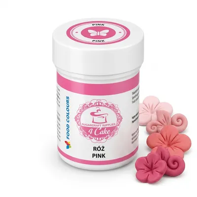 Gelová barva růžová (Pink) 35 g