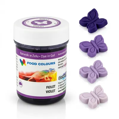 Gelová barva fialová (Violet) 35 g