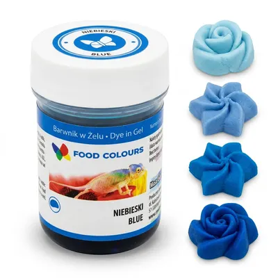 Gelová barva modrá (Blue) 35 g
