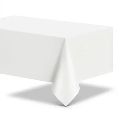Ubrus bílý 274 x 137 cm