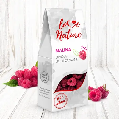 Lyofilizované maliny 20 g