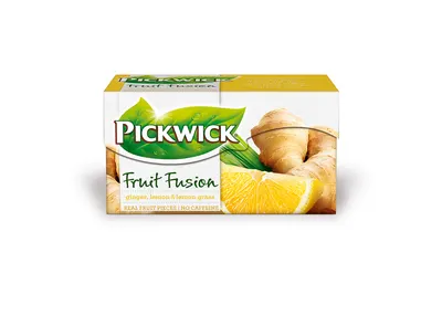 PICKWICK Čaj ovocný zázvor s citronovou trávou 40 g