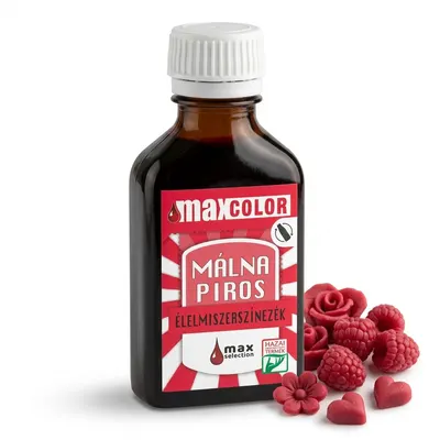 Tekutá potravinářská barva MaxColor malinově červená 30 ml