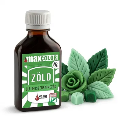 Tekutá potravinářská barva MaxColor zelená 30 ml