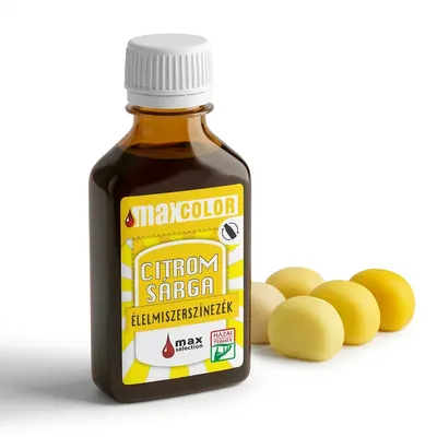 Tekutá potravinářská barva MaxColor žlutá 30 ml