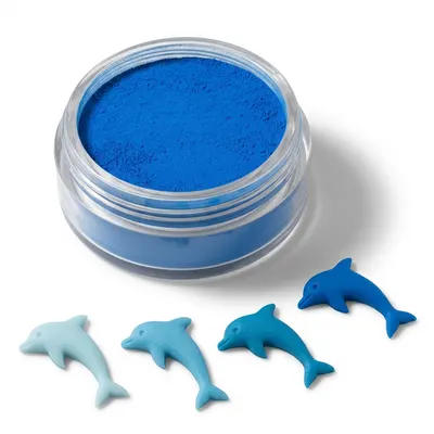 Jedlá prachová barva Azure (2 g)