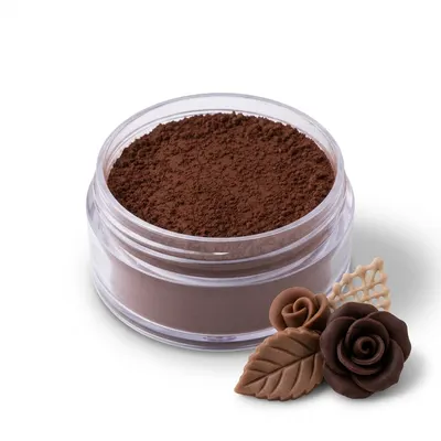 Jedlá prachová barva Dark Chocolate (1,5 g)